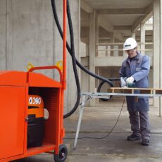 Chariot aspirateur de chantier ANOXA