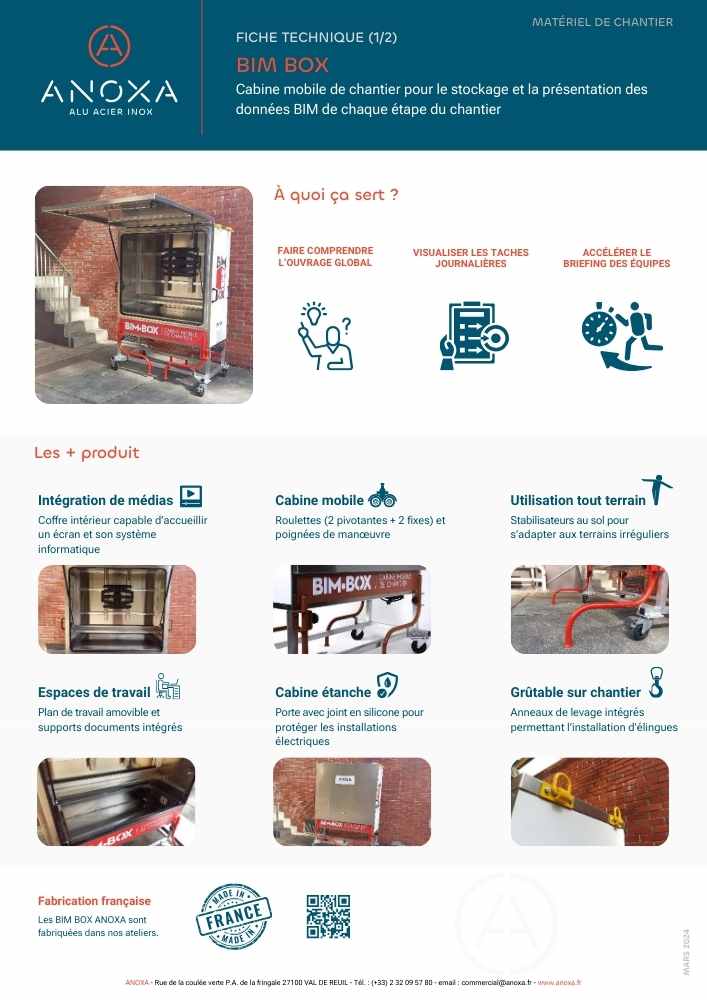 Fiche technique BIM BOX