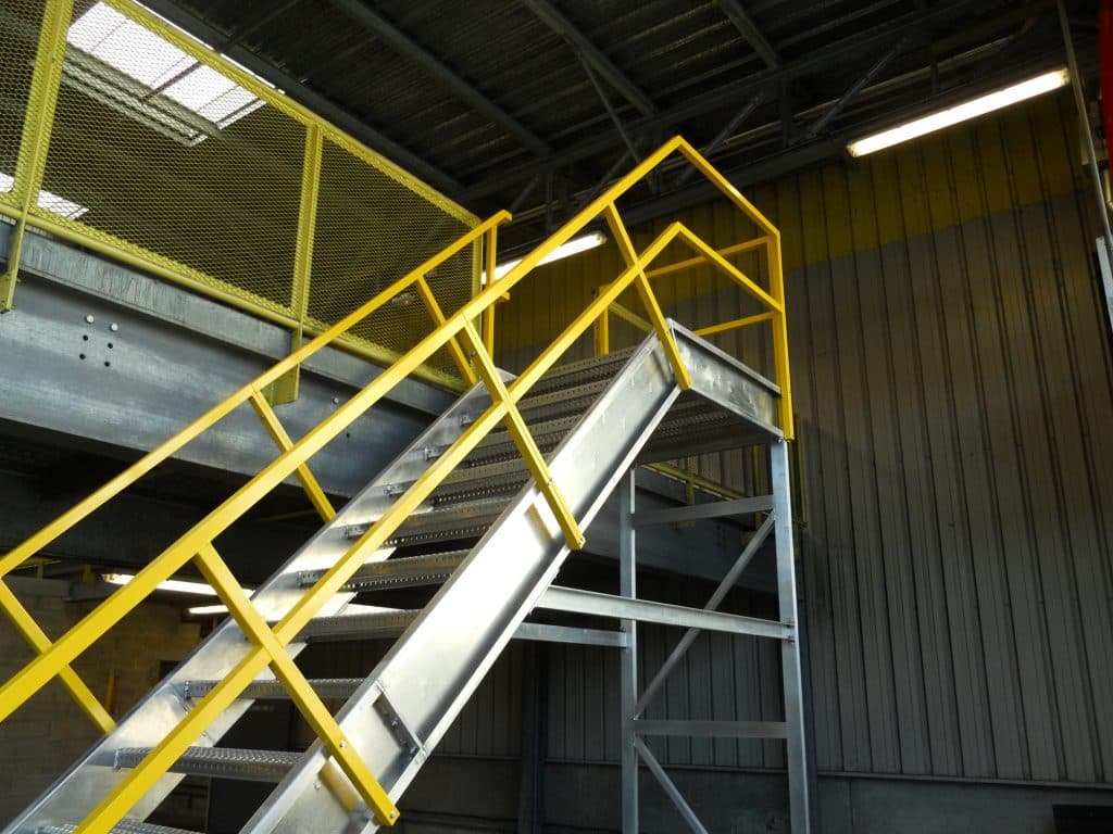 Escalier sur mesure industrie