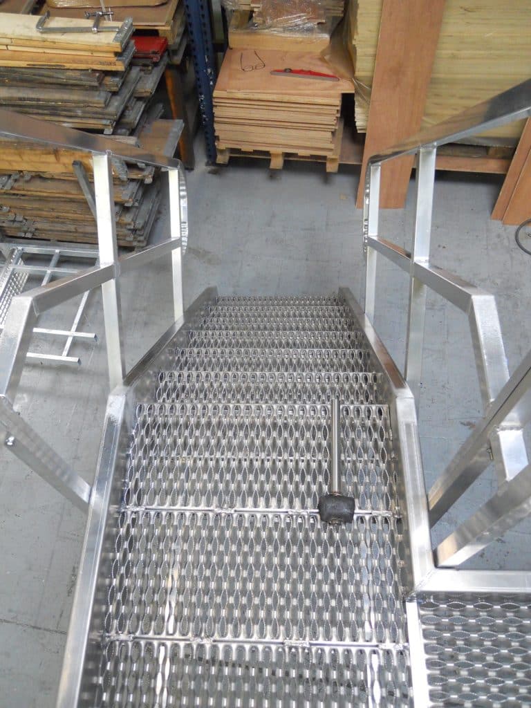 Escalier sur mesure aluminium