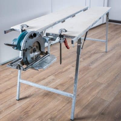 Table de sciage ergonomique - Matériel de chantier