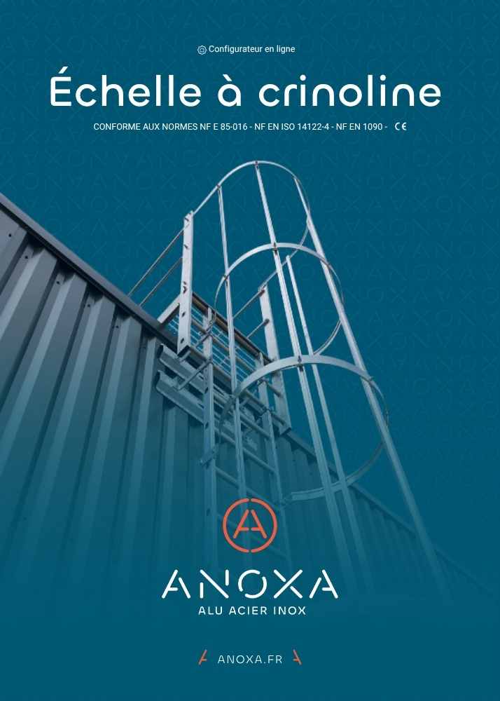 Plaquette échelle à crinoline