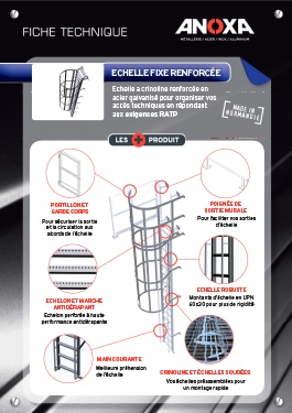 Fiche technique Echelle renforcée RATP