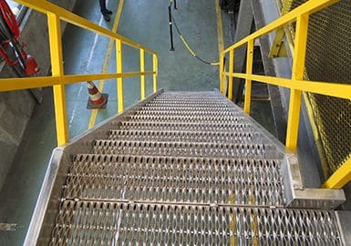 escalier industriel