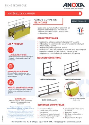 Téléchargement fiche technique