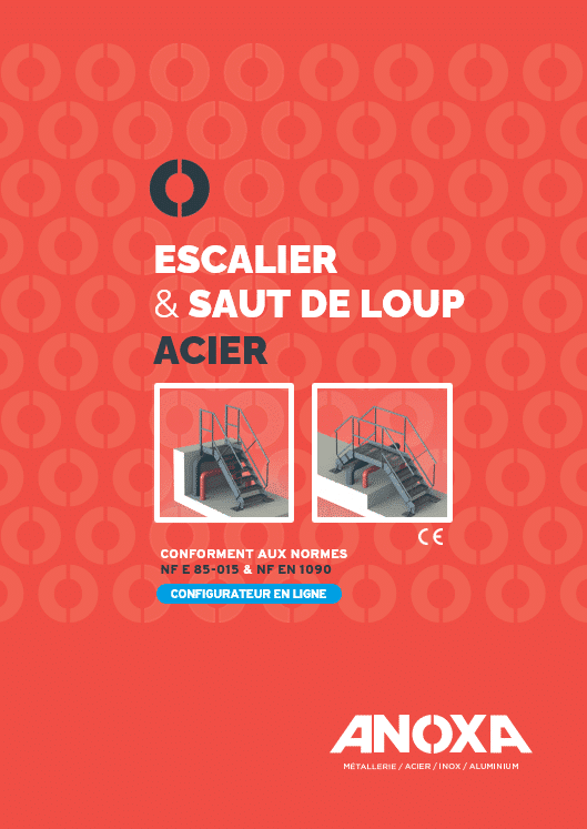 Brochure escalier et saut de loup acier