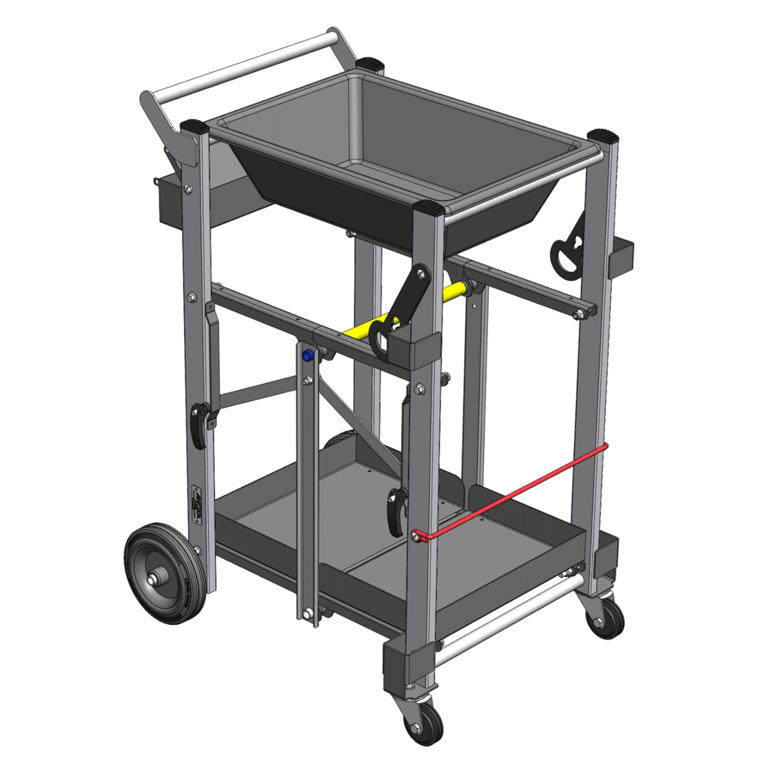 Rampe d'accès PMR en acier galvanisé, modulable - ACBI