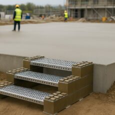 Marchepied chantier provisoire anoxa